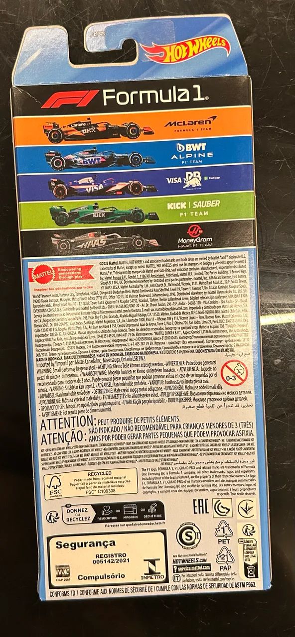 Kit Fórmula 1 Hot Wheels - Foto 3