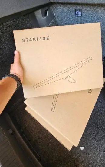 KIT COMPLETO - STARLINK MINI + CABO 12v + SUPORTE (lacrado + NF)