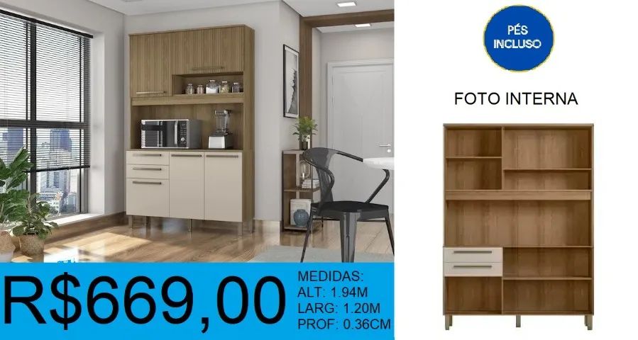 Cozinha compacta - Entrega e montagem grátis - Foto 2