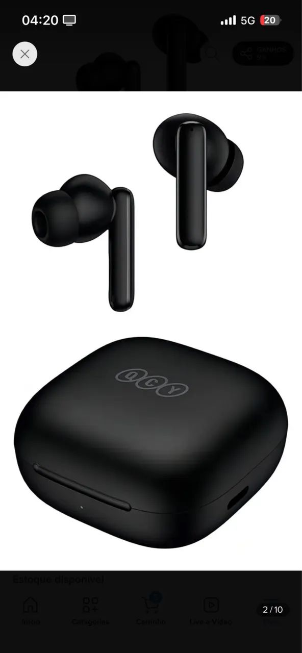 Fone de Ouvido QCY - Foto 3