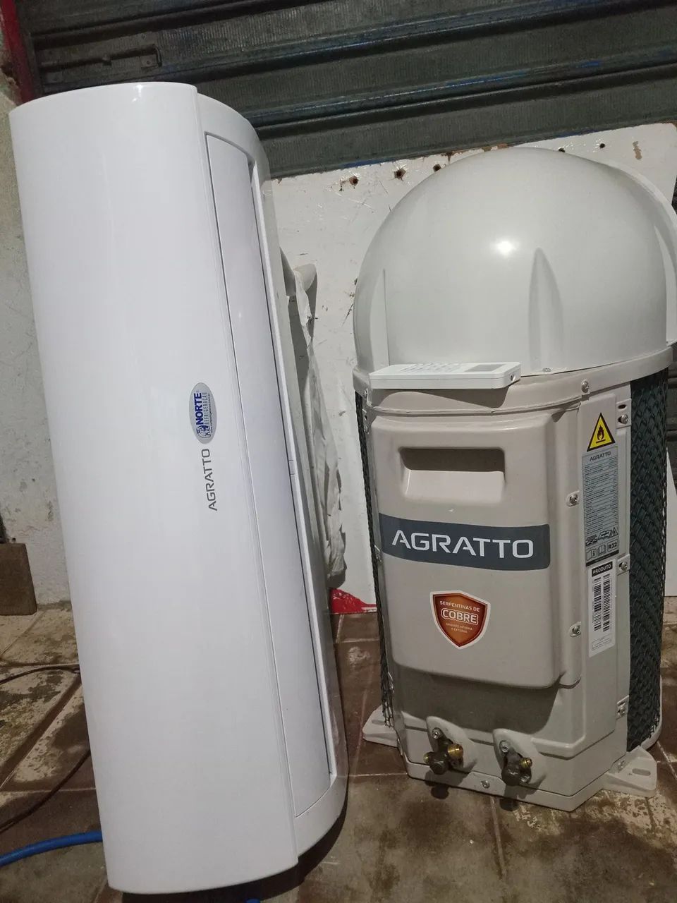 CENTRAL DE AR 9000BTUS SEMI NOVA MARCA AGRATO
