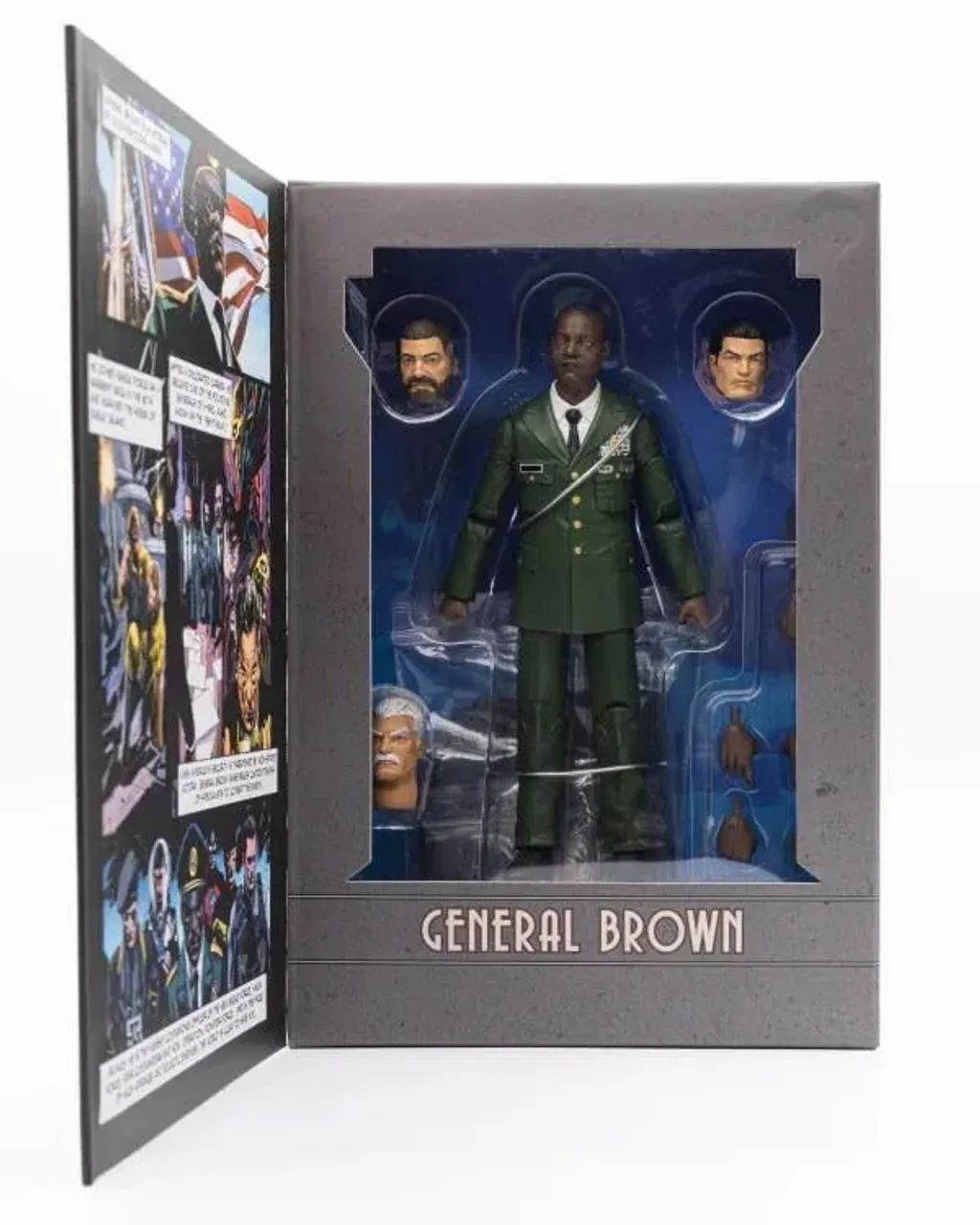 General Brown Monster Force Action Figure Escala 1:12 - Foto 2