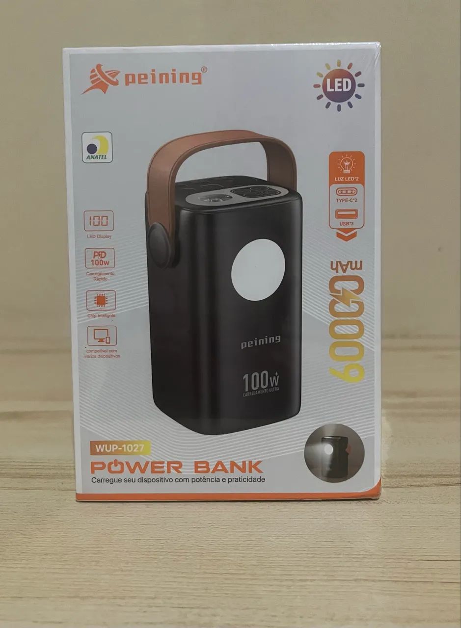 Power Bank Turbo 60.000mah 100w P/ Starlink Mini e Notebook  - Foto 2