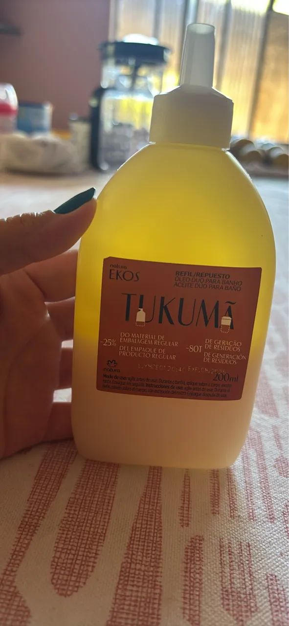 Refil de óleo de banho de Tukuma