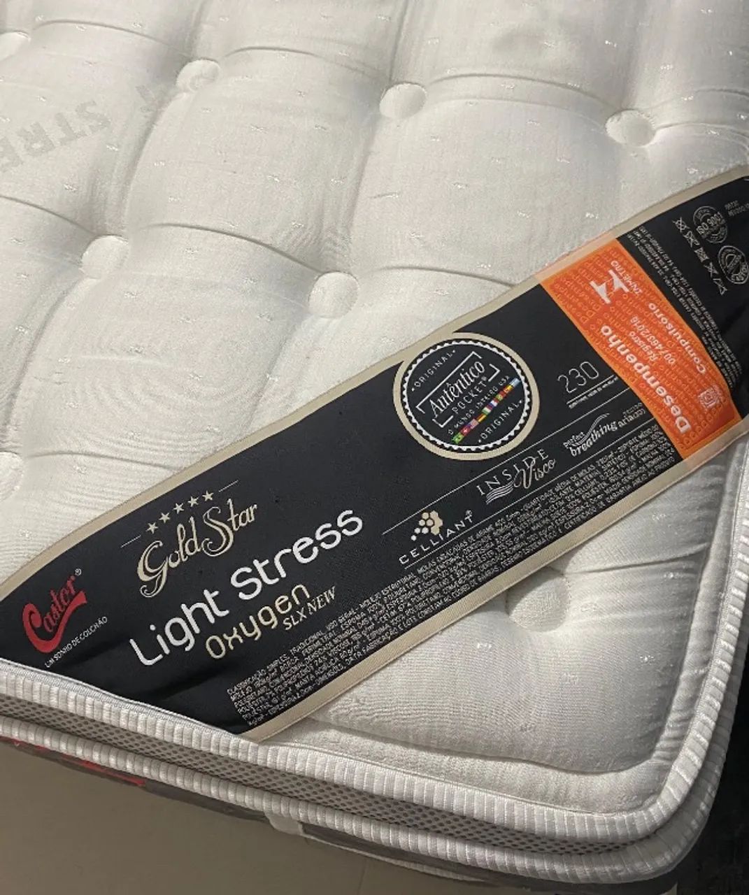 Cama  box + colchão Castor solteiro  - Foto 2