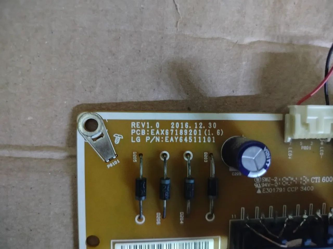 Placa fonte tv Samsung un50ru7100 - Foto 3