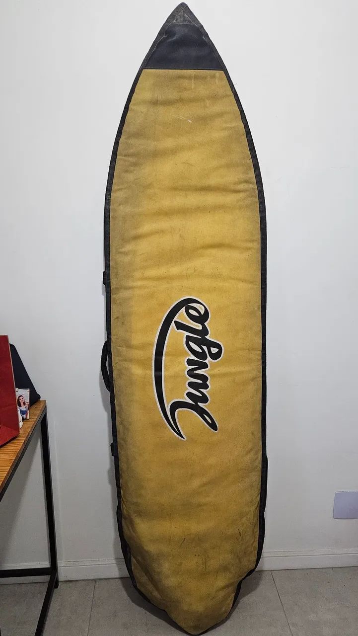 Prancha de Surf Leo Carratu com Capa e Deck - Foto 5