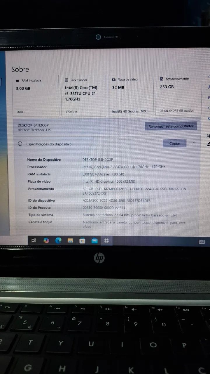 Notebook Hp envy 4 - Foto 4
