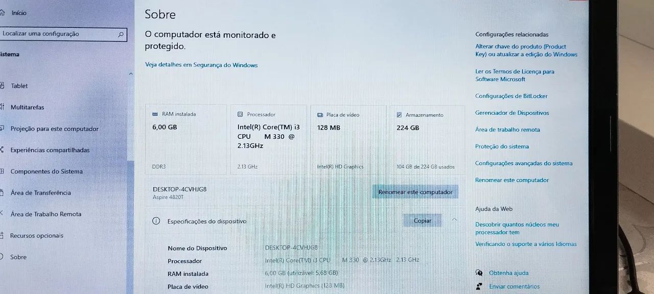 Vendo notebook usado! - Foto 2