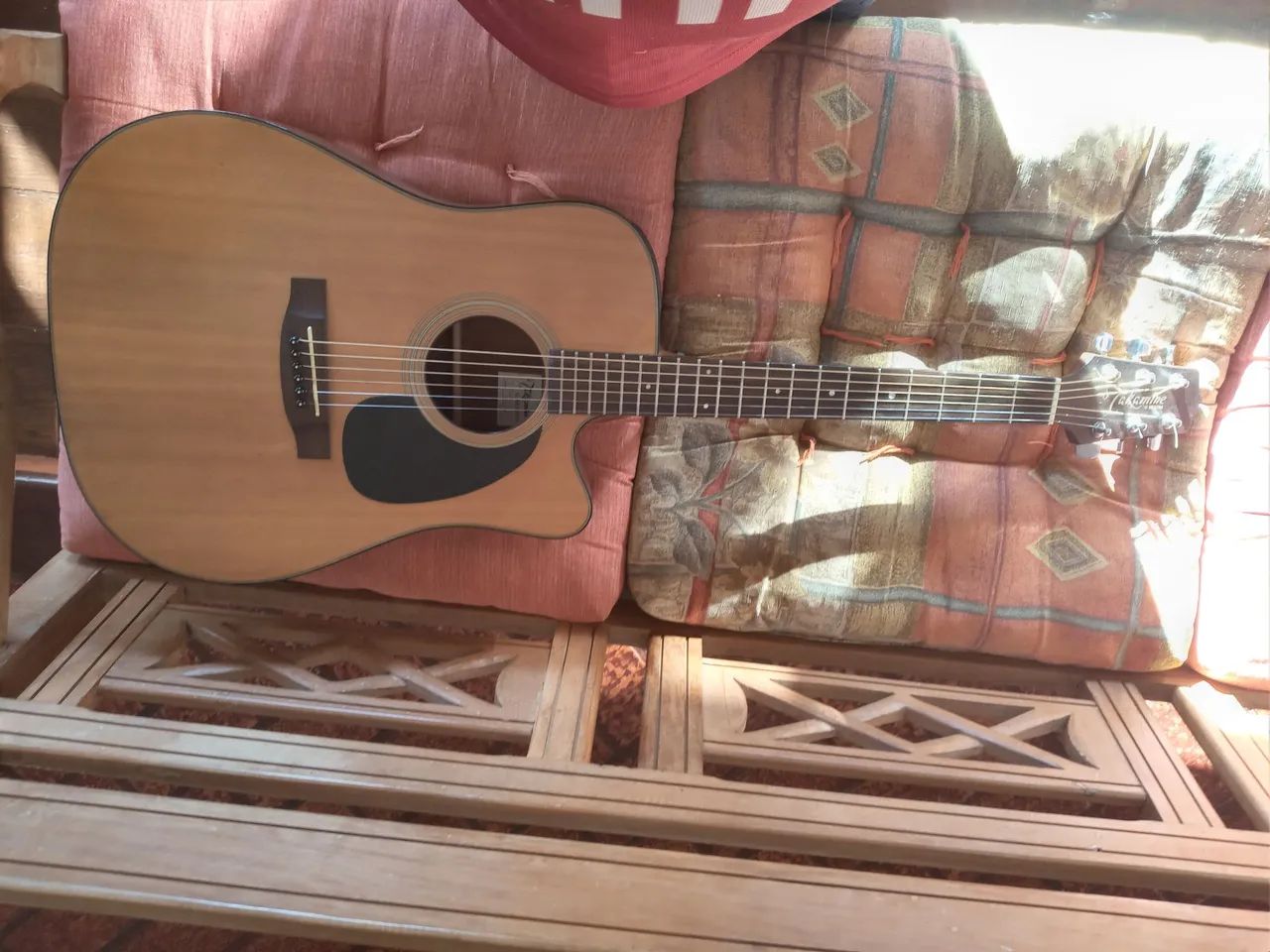 Violão takamine aço g series eg320c ns tagima dallas nylon