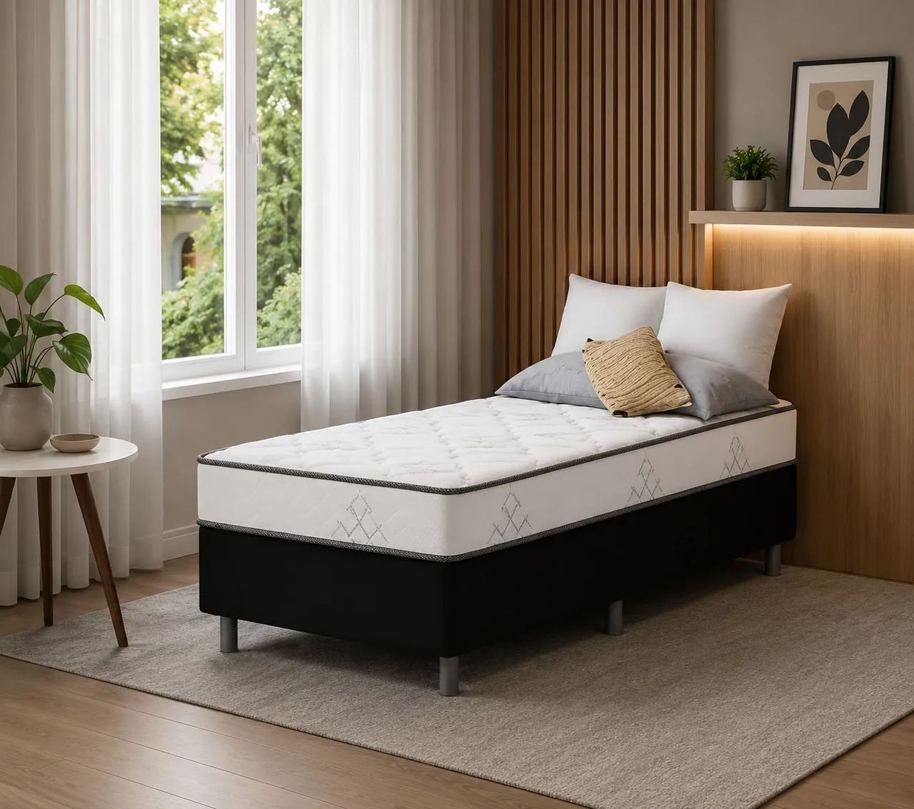 PROMOÇÃO  base com colchão D45 casal