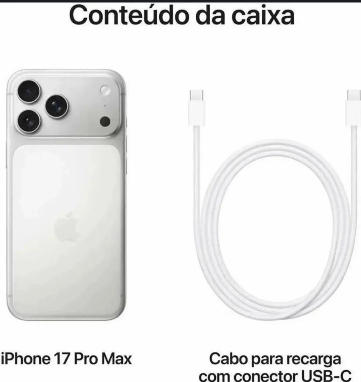 17 pro max Silver 256GB - Foto 2