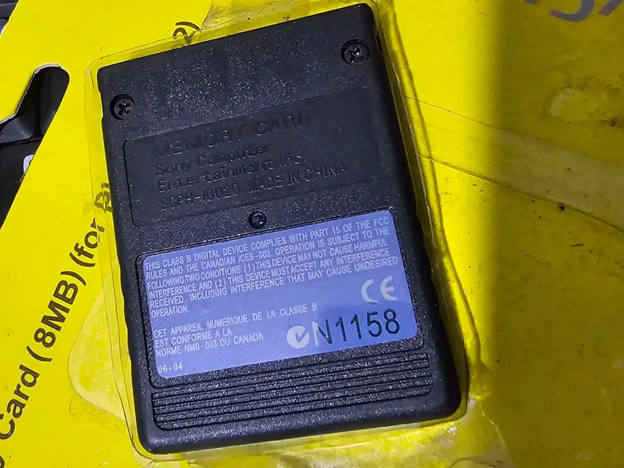 Memory Card 8MB PlayStation 2 Original  - Foto 2