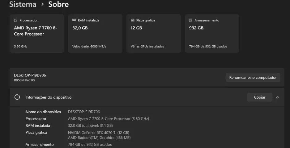 PC Gamer AM5 - Ryzen 7 + 32GB RAM DDR5 - Foto 4