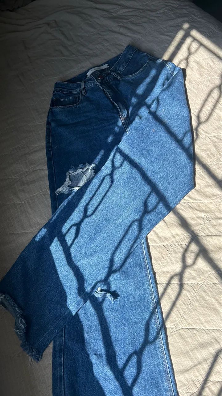 calça wide legue - Foto 3