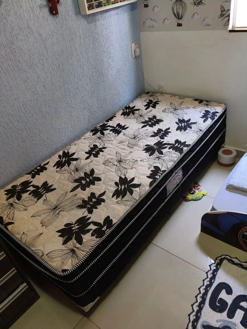 Cama solteiro com rodas  - Foto 2