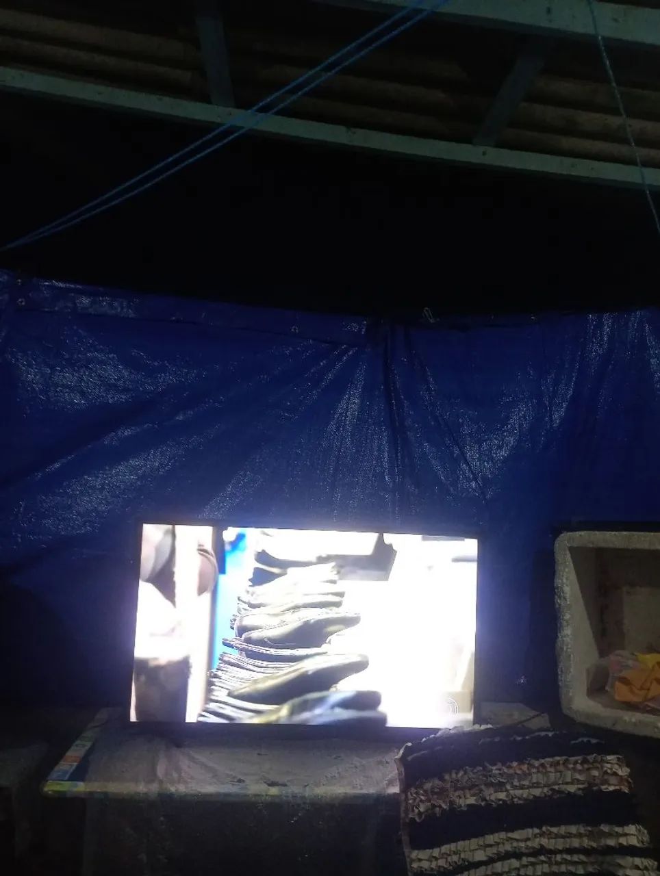 Tv 43 polegadas smart 4 K controle Samsung 