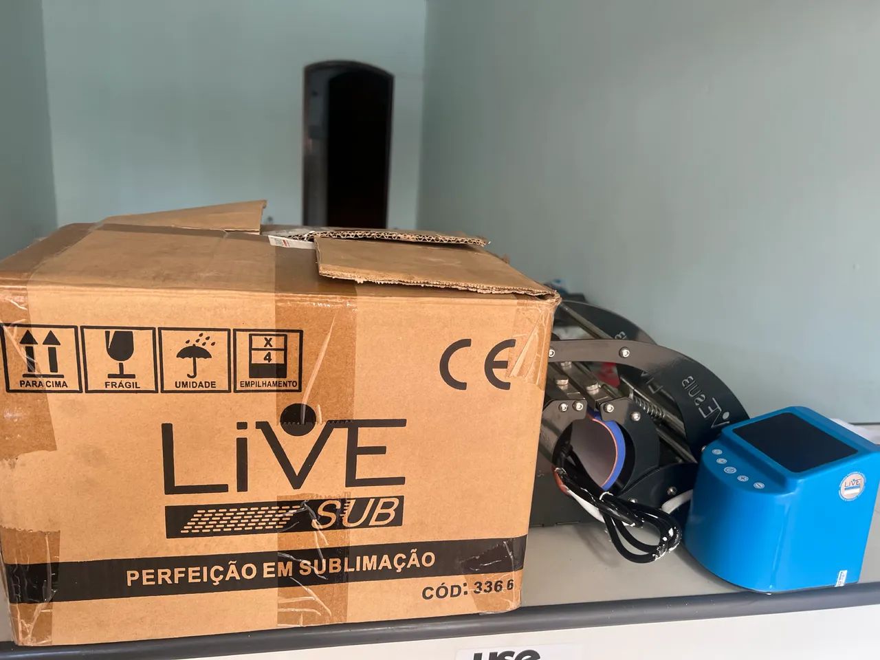 Prensa térmica live sub para caneca - Foto 2