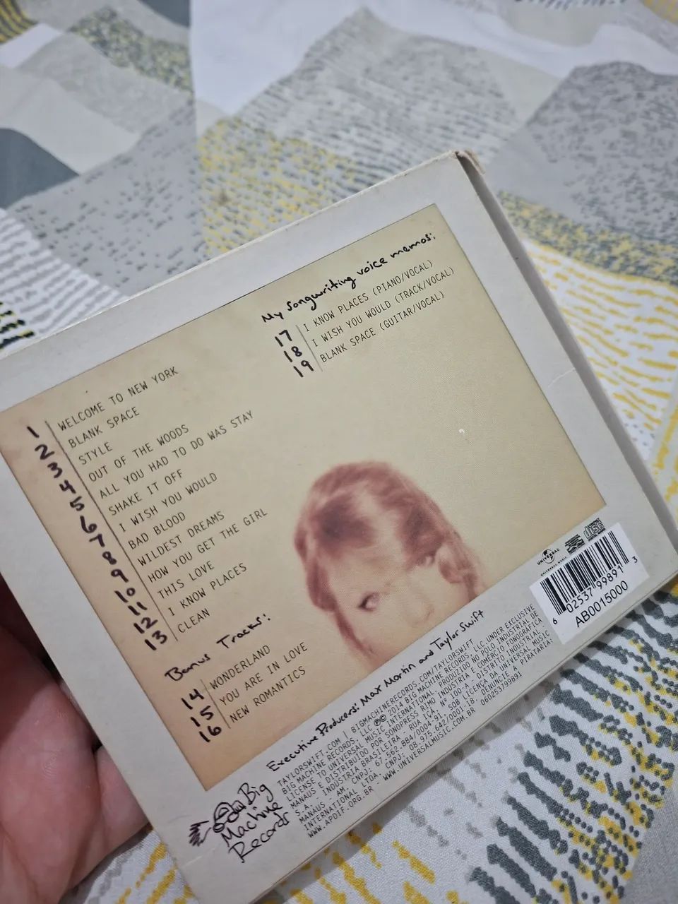 CD - Taylor Swift 1989 (original) - Foto 4