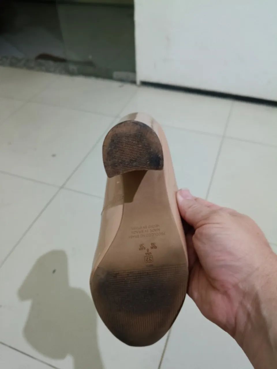 Sapato Scarpin Nude - Foto 4
