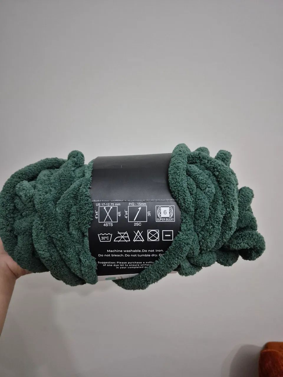 Lã super grossa de tricot - Foto 2