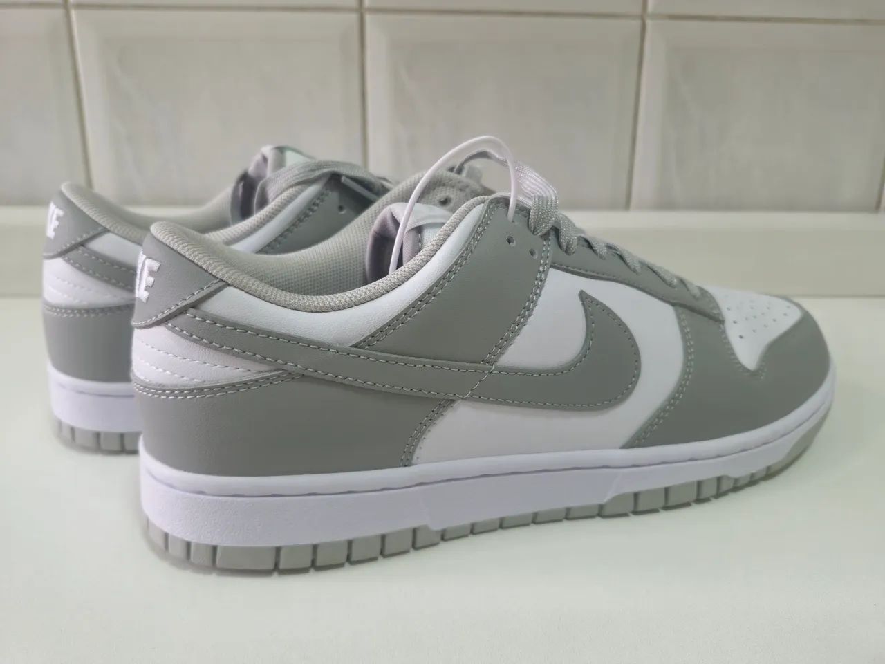 Nike Dunk Low Cinza Novo Importado