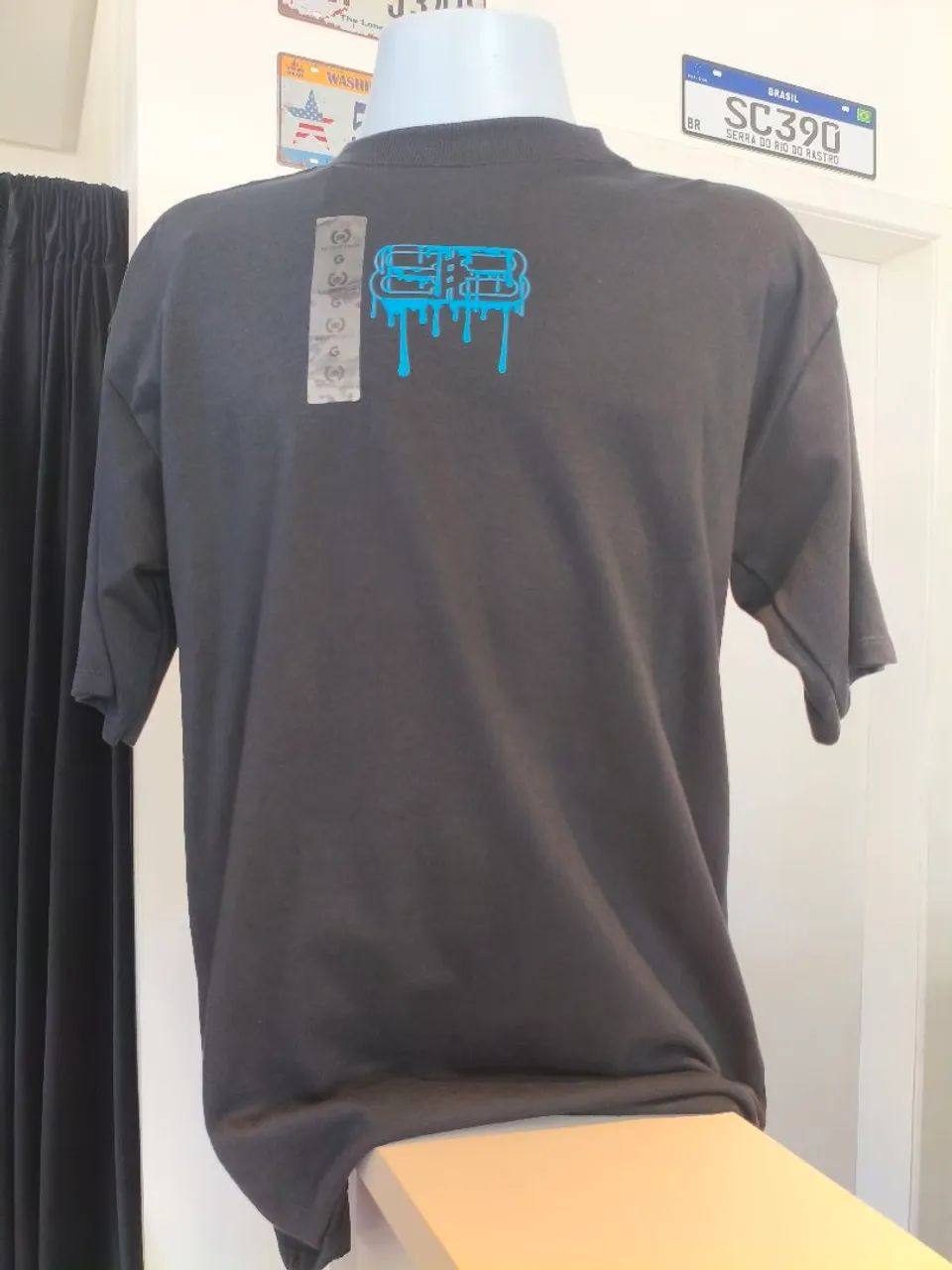 Camiseta oversize suedini M 