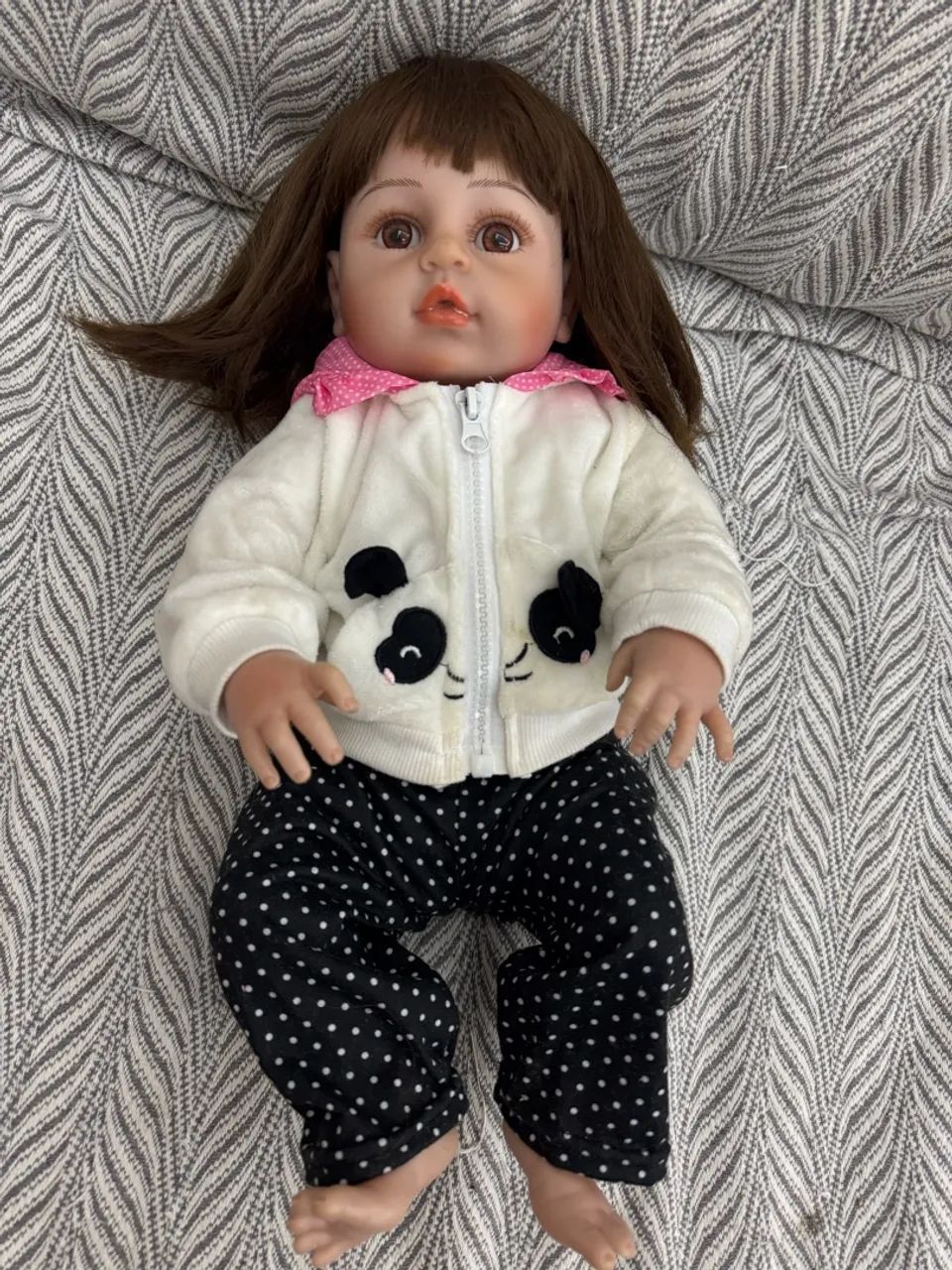 Bebê reborn corpo em silicone  - Foto 2