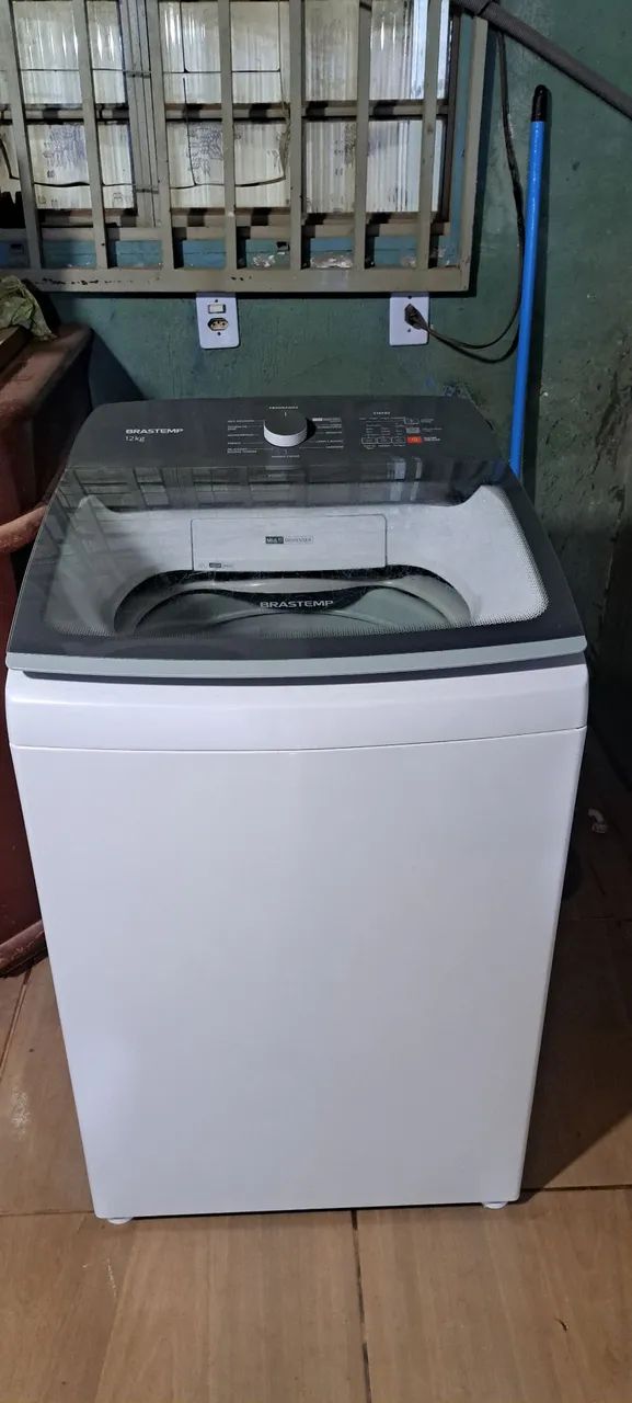 Máquina de lavar Brastemp active cesto de inox 12kg funcionando todas funções  - Foto 4