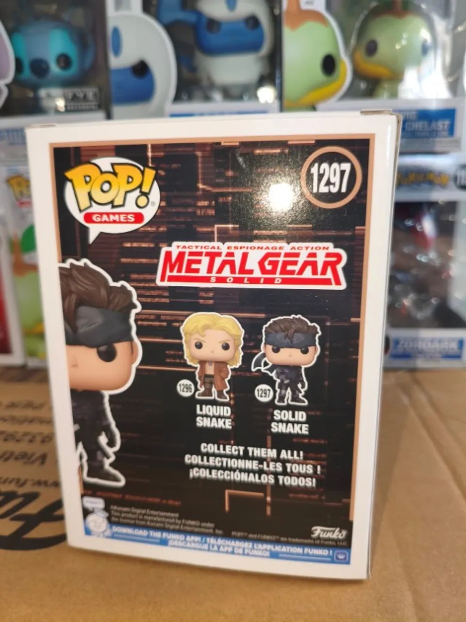 Funko Pop! Games: Solid Snake #1297- Metal Gear Solid (Tactical Espionage Action)  - Foto 4