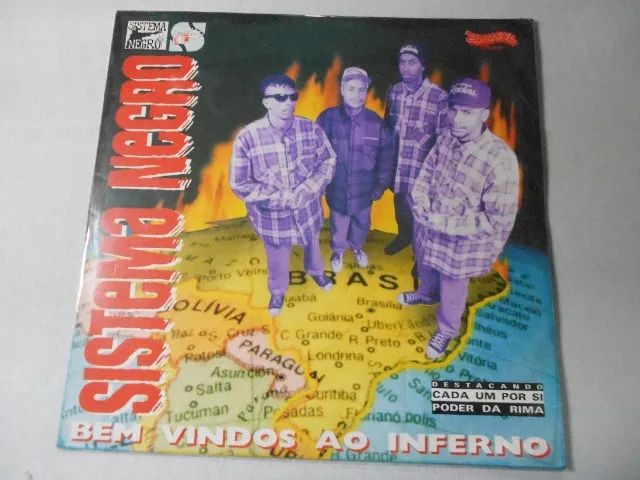 lp sistema negro, bem vindo ao inferno