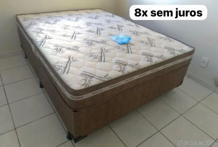 Colchao d33 e base (novo) 