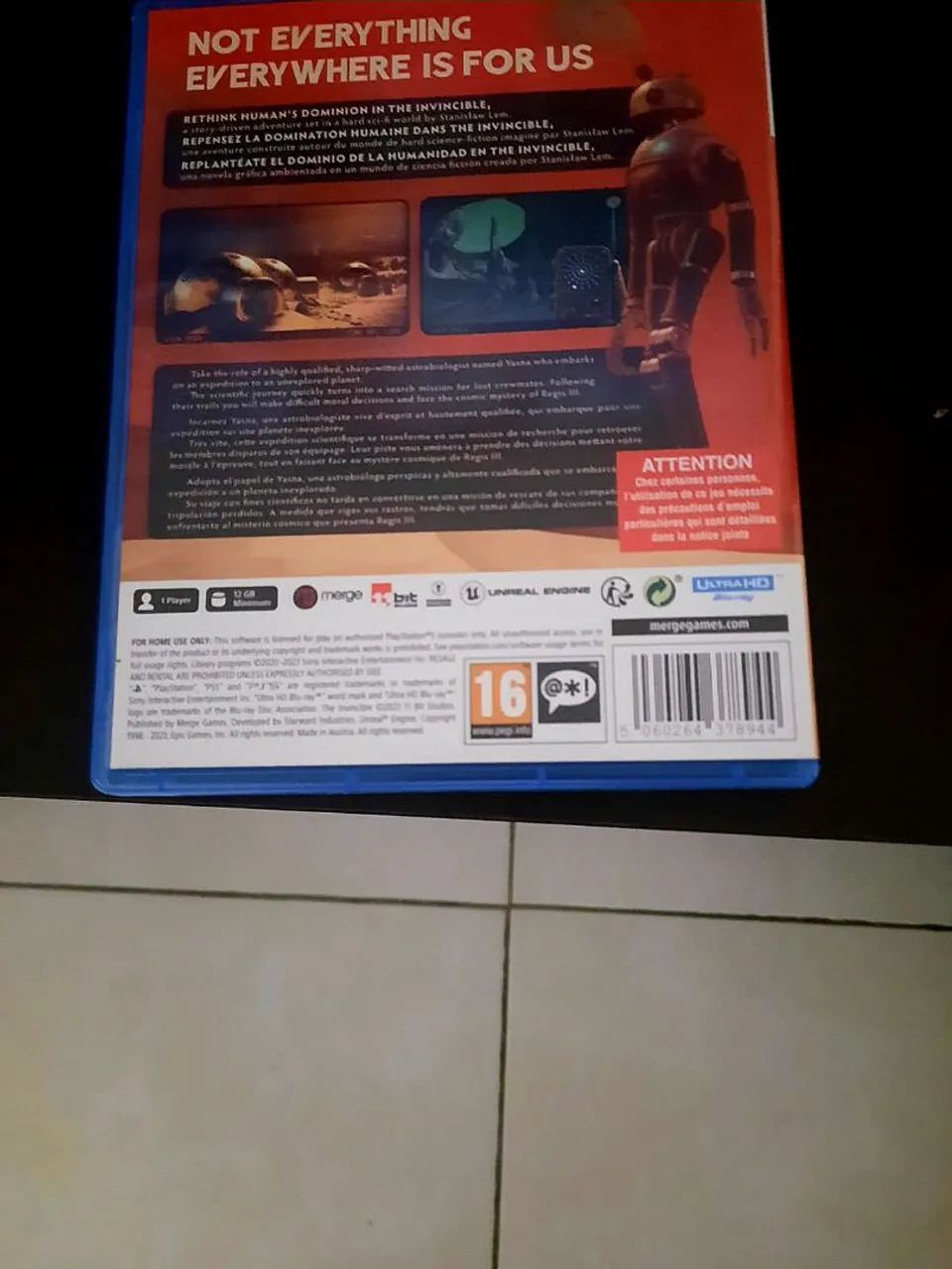 Vendo Jogo The Invincible PS5 - Foto 3
