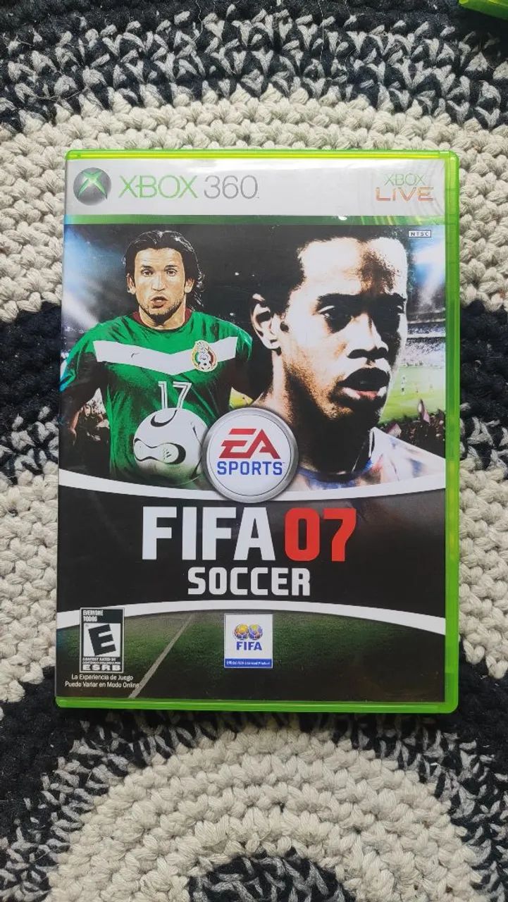 Fifa 07 Xbox 360 na Caixa Original Importado