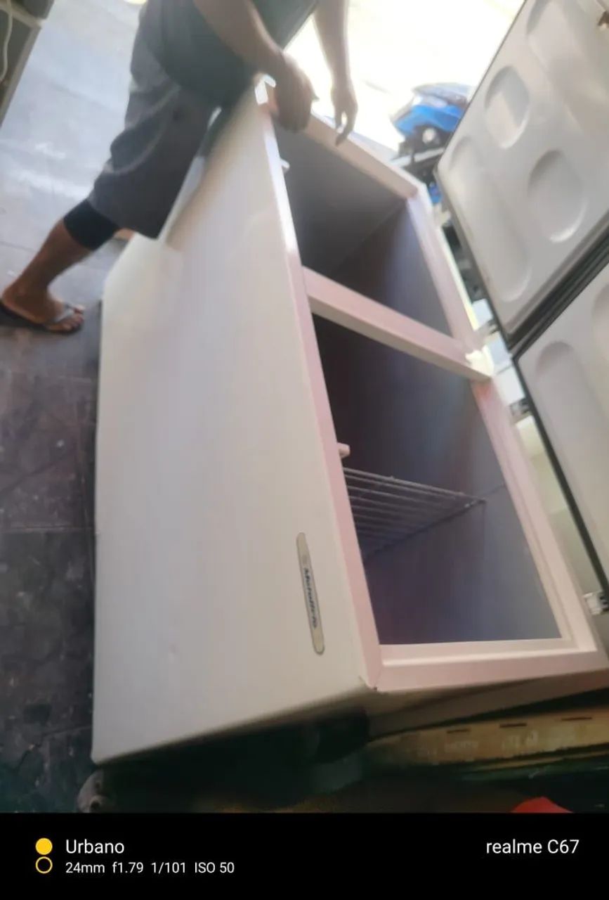 Freezer horizontal 2  portas ótimo estado funciona perfeitamente  - Foto 5