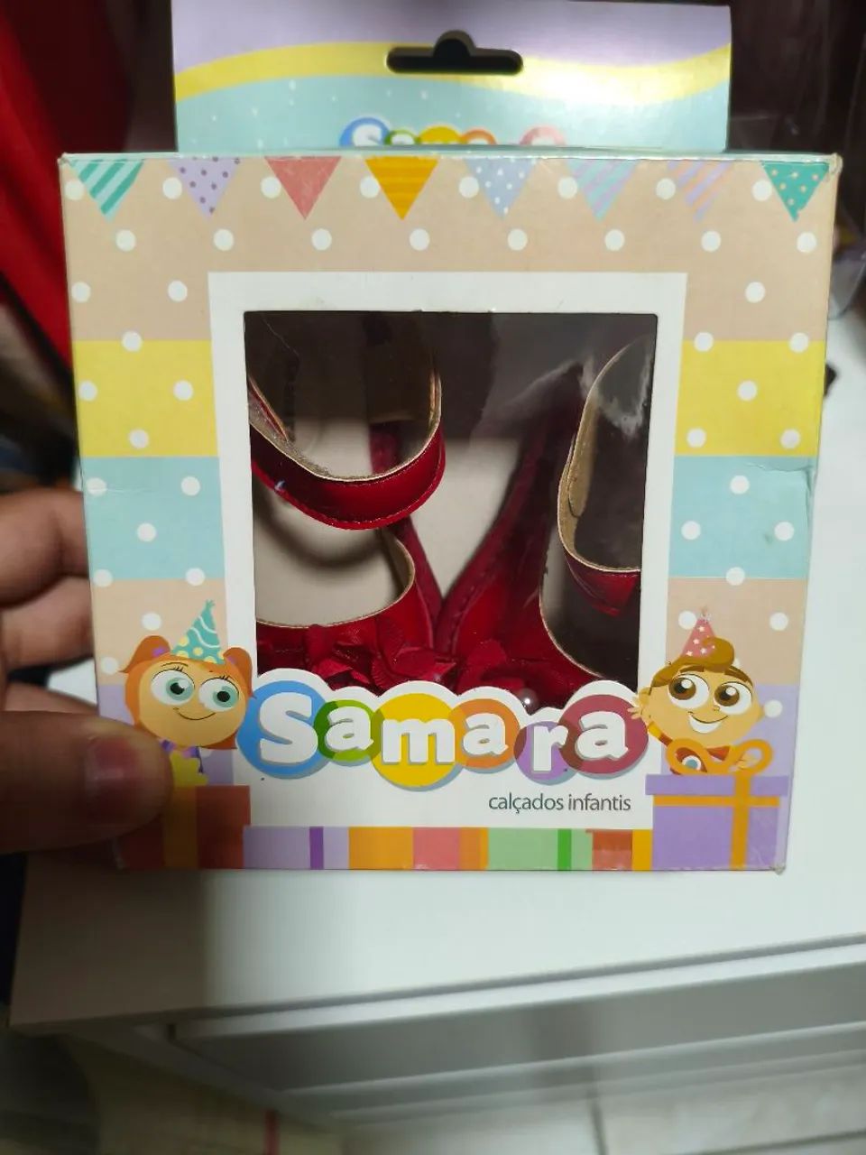 Sapatinho vermelho Intanfil