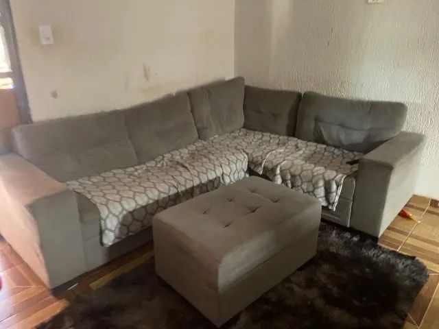 Vendo sofá de canto usado  - Foto 3