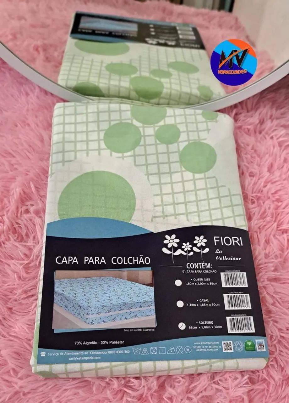 CAPA PARA COLCHÃO SOLTEIRO  - Foto 4