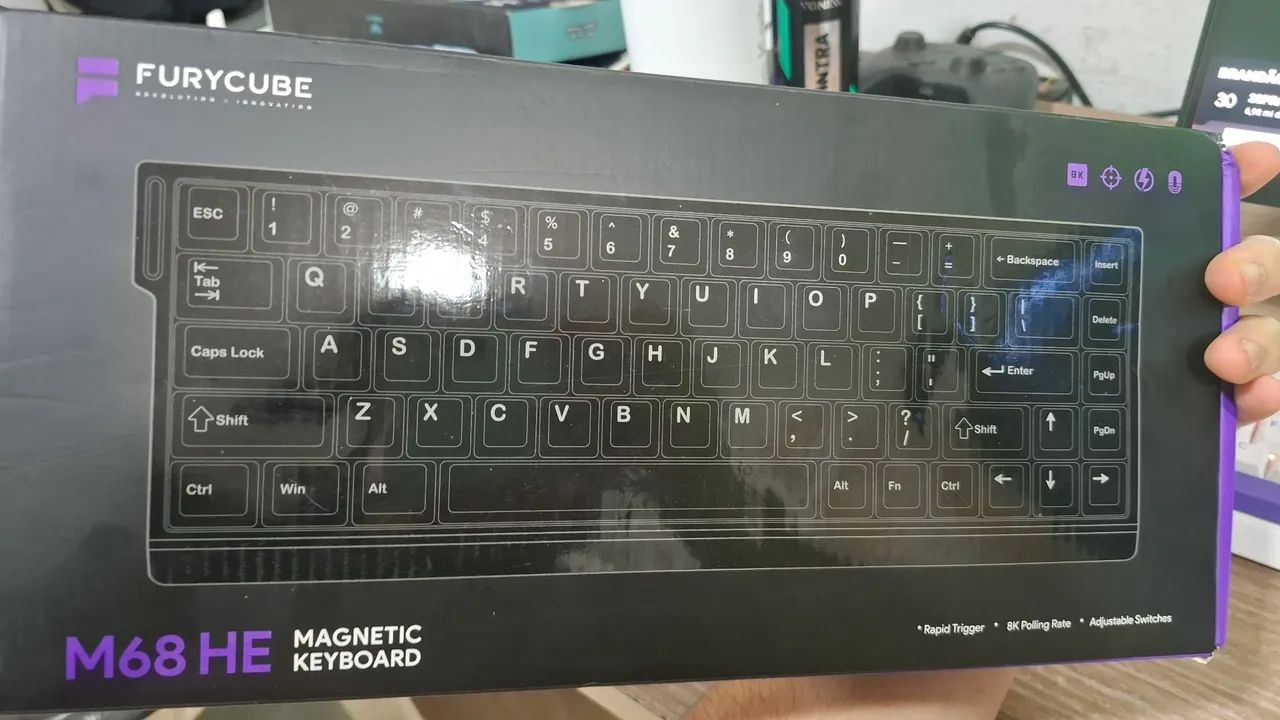 Teclado Magnético 68% - Foto 4