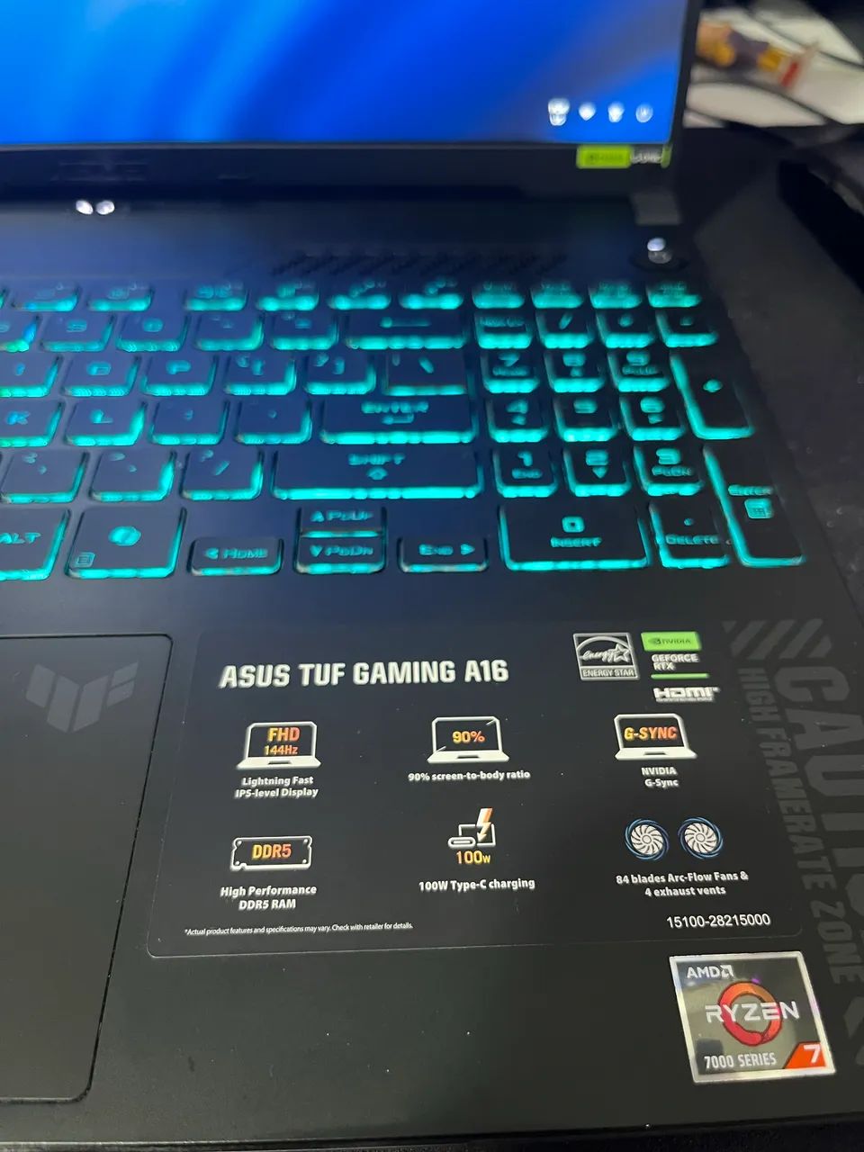 Notbook ASUS TUF A16 RTX 4050 - Foto 2