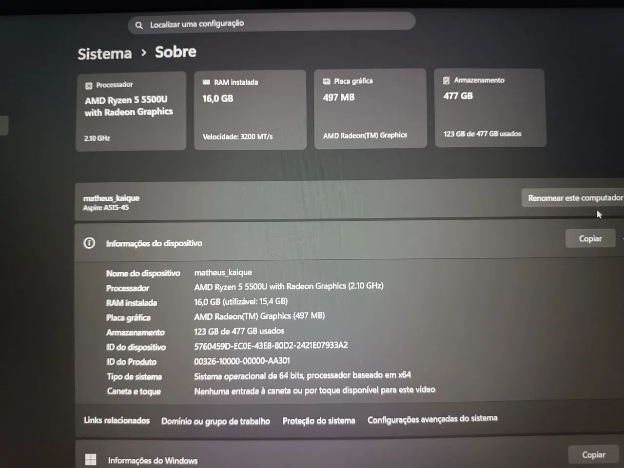Notebook Gamer  - Foto 4