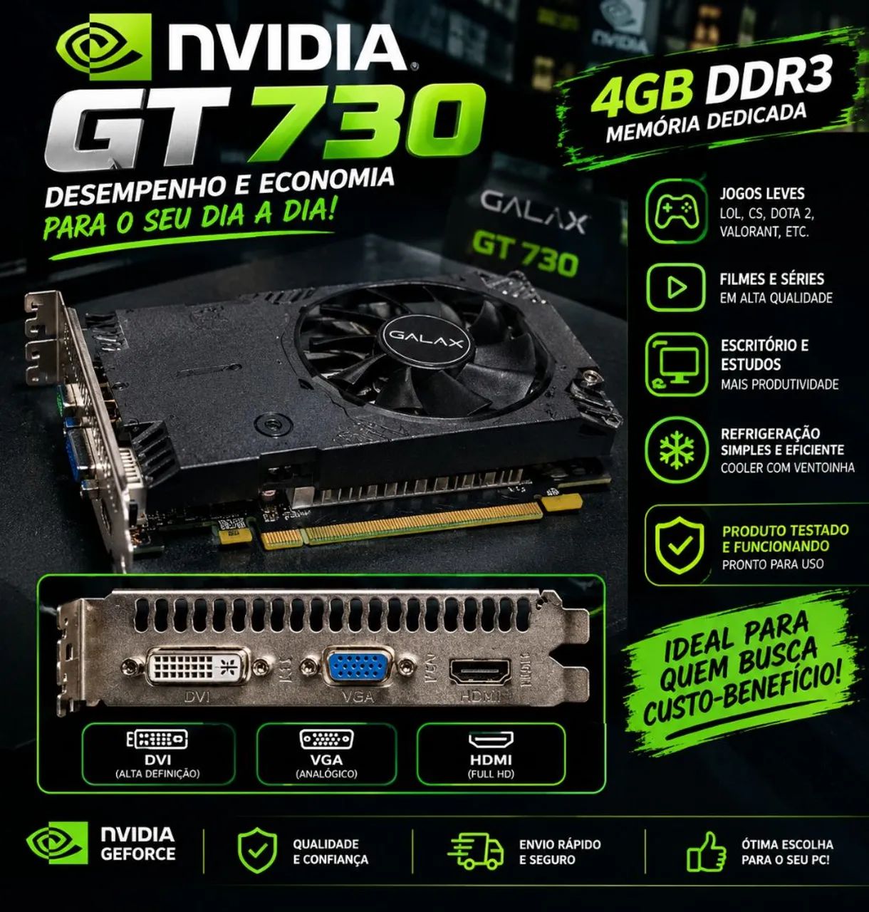 GT 730 4GB DDR3. - Foto 3