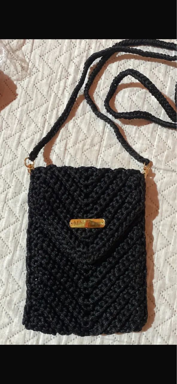 Bolsa de crochê Basic Chic - Foto 3