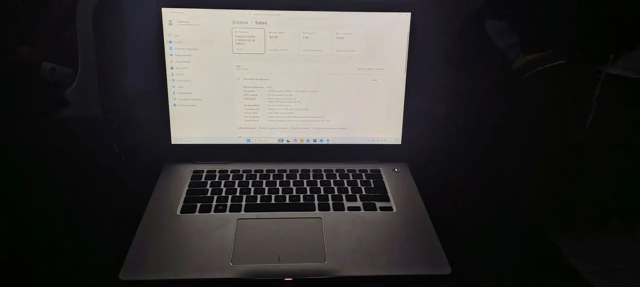 Notebook Dell i7 8gen  - Foto 2