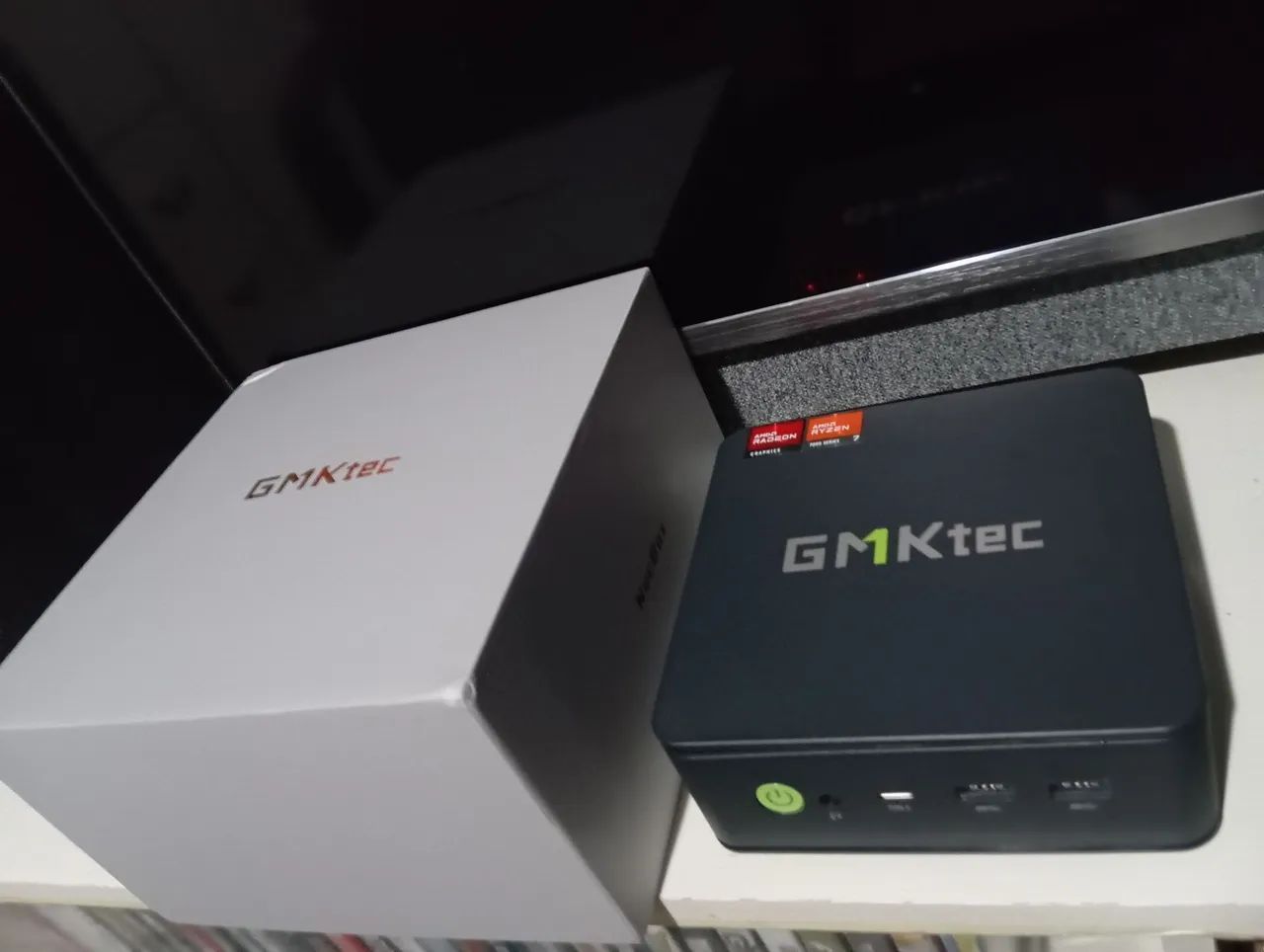 Mini Pc Gmktec K6 Ryzen 7 Radeon 780M 32Gb DDR5 5600 Crucial SSD 1Tb - Foto 4