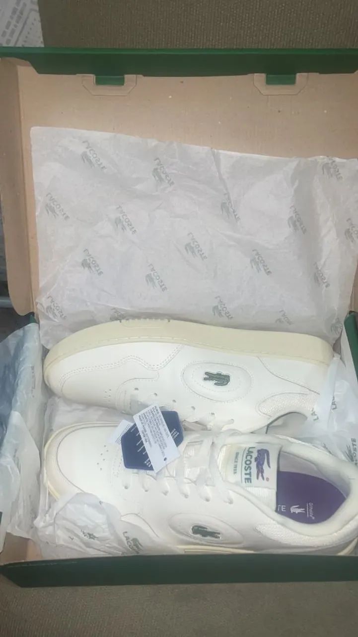 Tênis Lacoste L001 Branco  - Foto 4