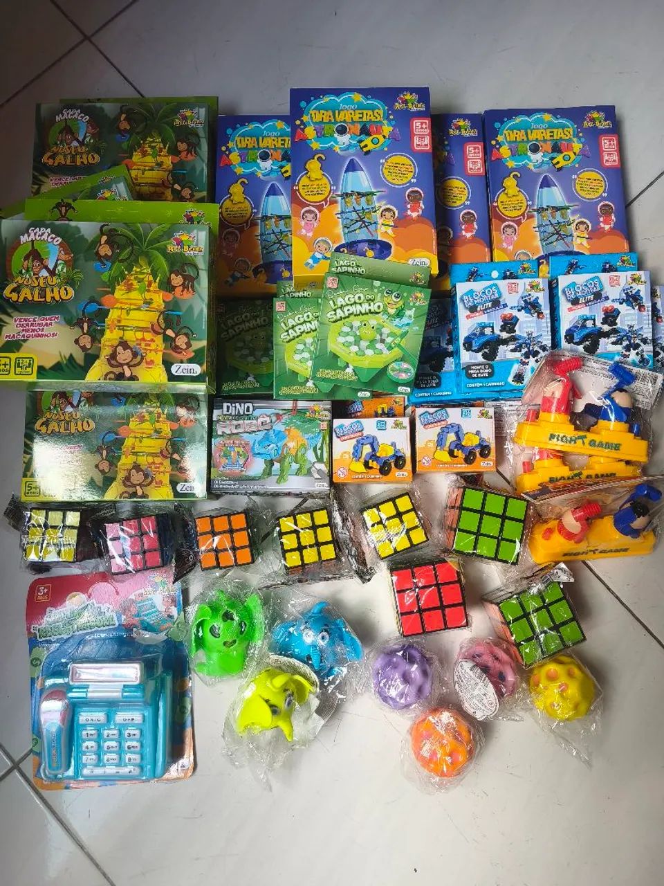 Kit de brinquedos