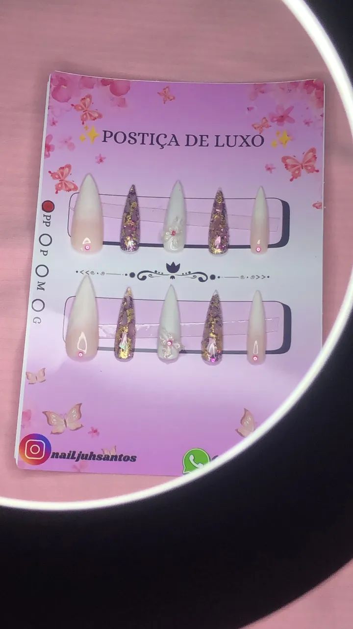 POSTIÇA DE LUXO~PRONTA ENTREGA - Foto 2