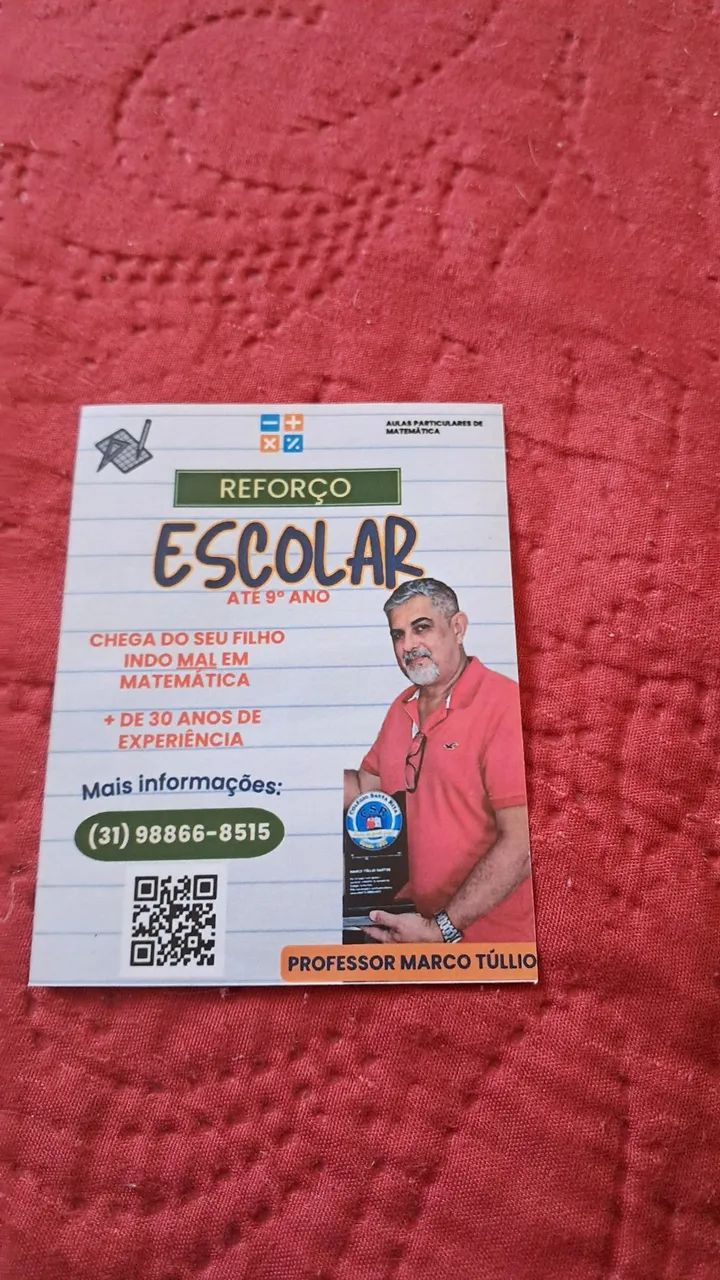 Professor  particular  de matemática 