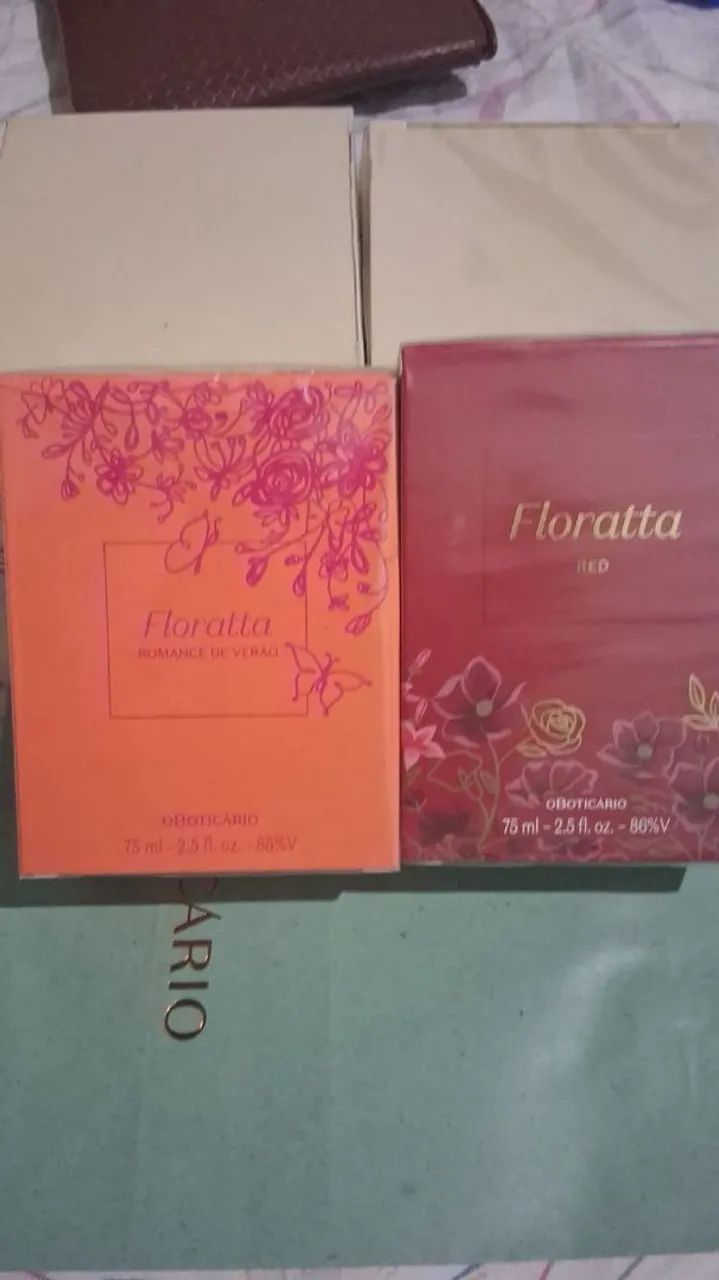 Floratta Red e floratta romance de verão 